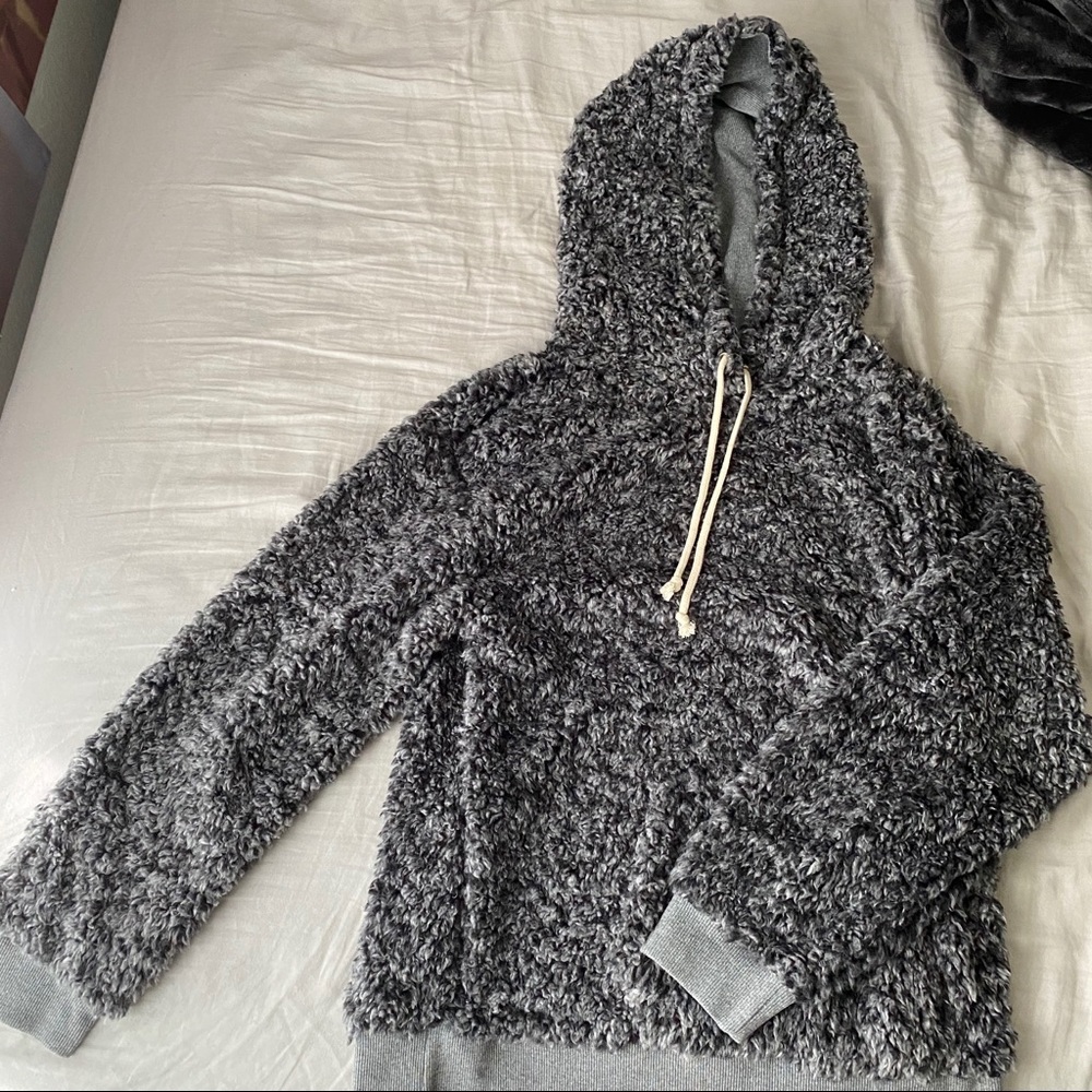 Sherpa hoodie